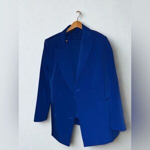 Women’s Royal Blue Pants Suit